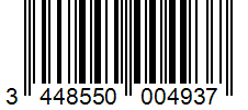 Barcode 3448550004937