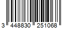 Barcode 3448830251068