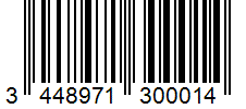 Barcode 3448971300014