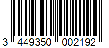 Barcode 3449350002192