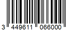 Barcode 3449611066000