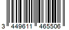 Barcode 3449611465506