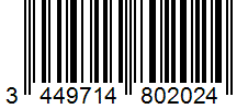 Barcode 3449714802024
