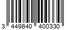 Barcode 3449840400330