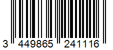 Barcode 3449865241116