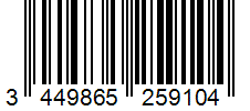 Barcode 3449865259104