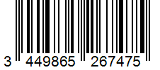 Barcode 3449865267475