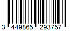 Barcode 3449865293757