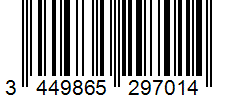 Barcode 3449865297014