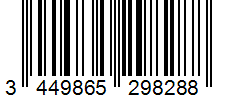 Barcode 3449865298288