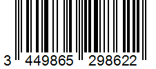 Barcode 3449865298622