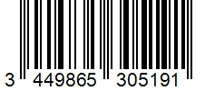 Barcode 3449865305191