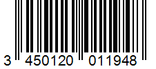 Barcode 3450120011948