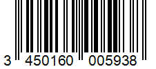 Barcode 3450160005938