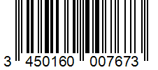 Barcode 3450160007673