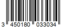 Barcode 3450180033034