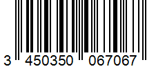 Barcode 3450350067067