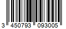 Barcode 3450793093005