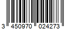 Barcode 3450970024273