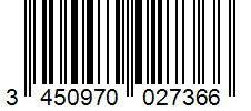 Barcode 3450970027366