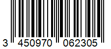 Barcode 3450970062305