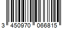 Barcode 3450970066815
