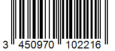 Barcode 3450970102216