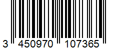 Barcode 3450970107365