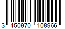 Barcode 3450970108966