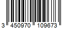 Barcode 3450970109673