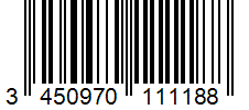 Barcode 3450970111188