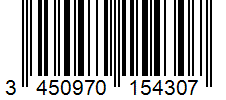 Barcode 3450970154307