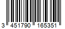 Barcode 3451790165351