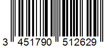 Barcode 3451790512629