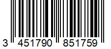 Barcode 3451790851759