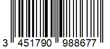 Barcode 3451790988677