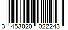 Barcode 3453020022243