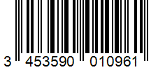 Barcode 3453590010961