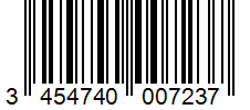 Barcode 3454740007237