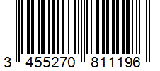 Barcode 3455270811196