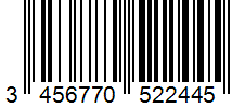 Barcode 3456770522445