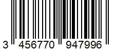 Barcode 3456770947996