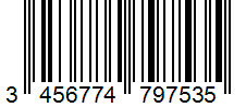 Barcode 3456774797535