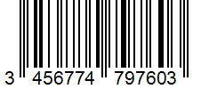 Barcode 3456774797603