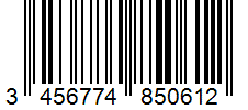 Barcode 3456774850612