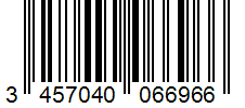 Barcode 3457040066966