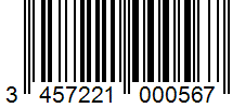 Barcode 3457221000567