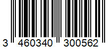 Barcode 3460340300562