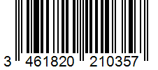 Barcode 3461820210357