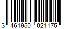 Barcode 3461950021175